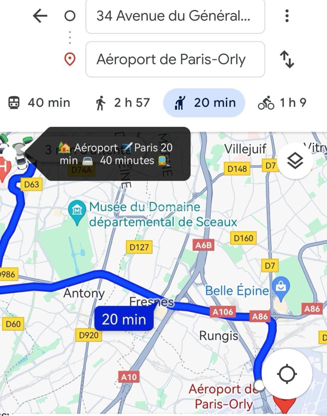 Appartement 3 Pieces A Seulement 5Km De Paris - For 2 To 7 Guests ! Фонтене-о-Роз Екстериор снимка